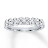 Thumbnail Image 0 of Previously Owned Diamond Anniversary Band 3/4 ct tw Princess & Round-cut 18K White Gold