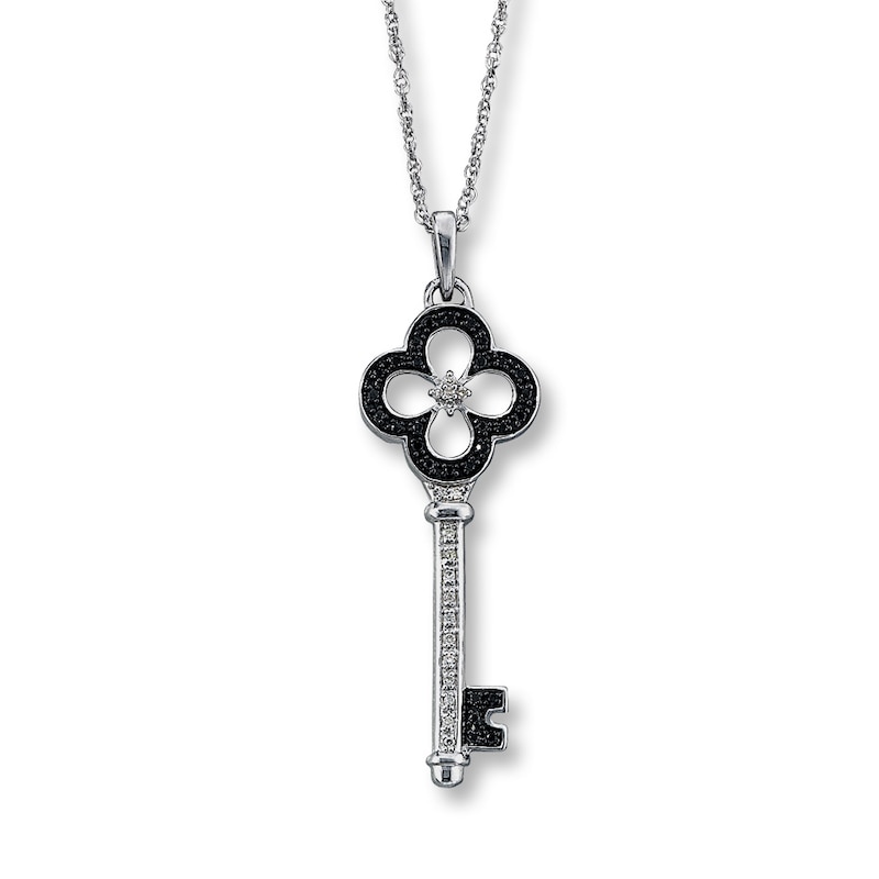 DIAMOND KEY NECKLACE