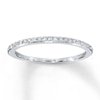 Thumbnail Image 0 of Previously Owned Diamond Anniversary Band 1/10 ct tw Round-cut 10K White Gold