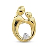 Thumbnail Image 1 of Previously Owned Motherhood Diamond Accent Charm 14K Yellow Gold