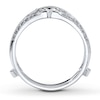 Thumbnail Image 1 of Previously Owned Diamond Enhancer Ring 1/4 ct tw Round-cut 14K White Gold