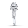 Thumbnail Image 2 of Previously Owned Diamond Engagement Ring 7/8 ct tw Round-cut 14K White Gold