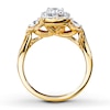 Thumbnail Image 1 of Previously Owned Diamond Engagement Ring 1 ct tw Round-cut 14K Yellow Gold