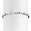 Thumbnail Image 1 of Previously Owned Diamond Bracelet 1/20 ct tw Sterling Silver 7.5"