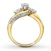 Thumbnail Image 1 of Previously Owned Three-Stone Diamond Ring 3/4 ct tw 10K Yellow Gold