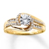 Thumbnail Image 0 of Previously Owned Diamond Ring 5/8 ct tw 14K Yellow Gold