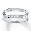 Thumbnail Image 1 of Previously Owned Diamond Enhancer Ring 1/4 ct tw Round-cut 14K White Gold