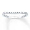 Thumbnail Image 0 of Previously Owned Wedding Band 1/6 ct tw Round-cut Diamonds 14K White Gold