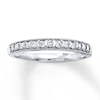 Thumbnail Image 1 of Previously Owned Diamond Anniversary Band 1/5 ct tw Round-cut 10K White Gold