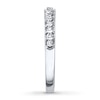 Thumbnail Image 3 of Previously Owned Diamond Anniversary Band 1/5 ct tw Round-cut 10K White Gold