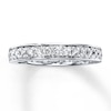 Thumbnail Image 1 of Previously Owned Diamond Ring 3/8 cttw Round-cut 14K White Gold