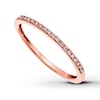 Thumbnail Image 1 of Previously Owned Anniversary Band 1/20 ct tw Round-cut Diamonds 14K Rose Gold