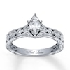 Thumbnail Image 0 of Previously Owned Neil Lane Diamond Ring 3/4 ct tw Marquise & Round-cut 14K White Gold