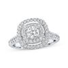 Thumbnail Image 1 of Previously Owned Neil Lane Engagement Ring 1-1/5 ct tw Round-cut Diamonds 14K White Gold