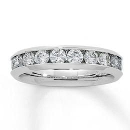 Previously Owned Anniversary Band 1 ct tw Round-cut Diamonds Platinum