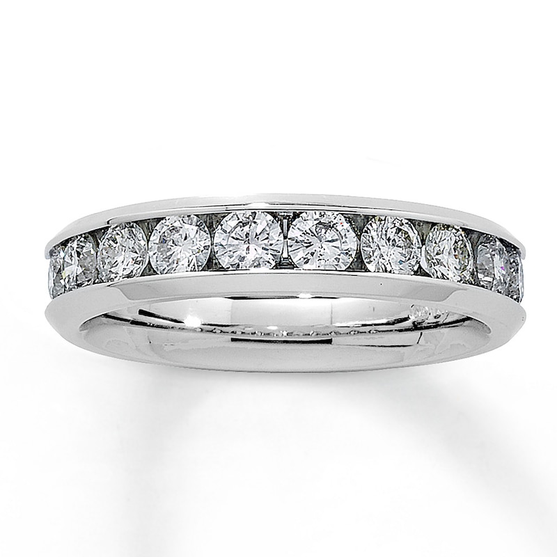 Previously Owned Anniversary Band 1 ct tw Round-cut Diamonds Platinum
