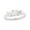 Thumbnail Image 1 of Previously Owned 3-Stone Diamond Engagement Ring 1 ct tw Round-cut 14K White Gold