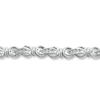 Thumbnail Image 1 of Previously Owned Diamond Bracelet 1 ct tw Sterling Silver 7.5"