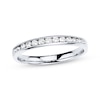 Thumbnail Image 1 of Previously Owned Diamond Band 1/4 ct tw Round-Cut 10K White Gold