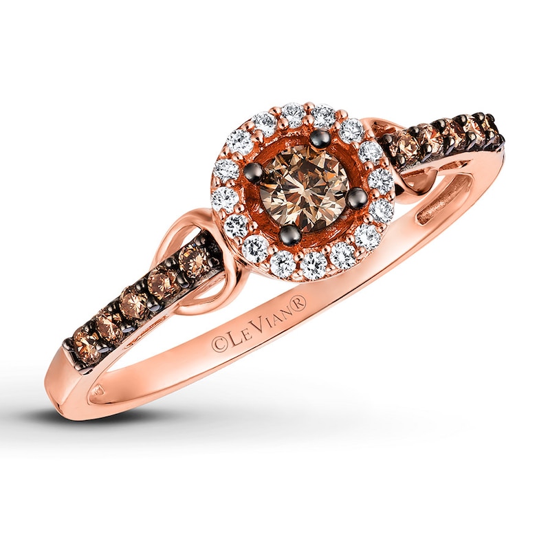 Previously Owned Le Vian Diamond Ring 1/3 ct tw 14K Rose Gold