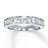 Thumbnail Image 0 of Previously Owned Diamond Anniversary Band 1 ct tw Princess-cut 14K White Gold