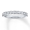 Thumbnail Image 1 of Previously Owned Diamond Anniversary Ring 3/4 ct tw Round-cut 14K White Gold