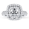 Thumbnail Image 0 of Previously Owned Diamond Ring Setting 1 ct tw Round-cut 14K White Gold