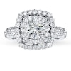 Thumbnail Image 2 of Previously Owned Diamond Ring Setting 1 ct tw Round-cut 14K White Gold
