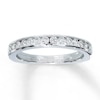 Thumbnail Image 0 of Previously Owned Diamond Anniversary Band 3/8 ct tw Round-cut 18K White Gold - Size 9.5