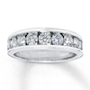 Thumbnail Image 0 of Previously Owned Diamond Wedding Band 1-1/5 ct tw Round-cut 14K White Gold - Size 9.75