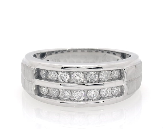 Previously Owned Men's Diamond Ring 1/2 ct tw 10K White Gold