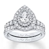 Thumbnail Image 1 of Previously Owned Neil Lane Bridal Set 2 ct tw Diamonds 14K White Gold