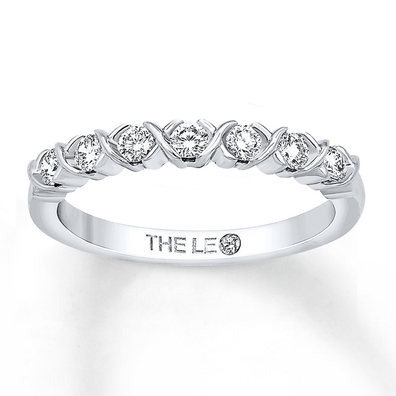 Previously Owned THE LEO Diamond Ring 1/3 ct tw 14K White Gold