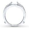 Thumbnail Image 1 of Previously Owned Diamond Enhancer Ring 3/4 ct tw Round-cut 14K White Gold - Size 10