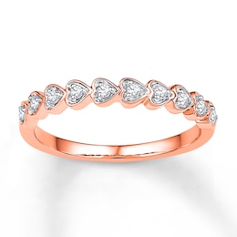 Previously Owned Diamond Ring 1/8 ct tw 10K Rose Gold