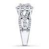 Thumbnail Image 3 of Previously Owned Diamond Ring 2 ct tw Round-cut 14K White Gold