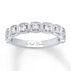Thumbnail Image 0 of Previously Owned Neil Lane Diamond Anniversary Band 1/2 ct tw Round-cut 14K White Gold