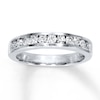 Thumbnail Image 1 of Previously Owned Diamond Wedding Band 1/2 ct tw Round-cut 14K White Gold