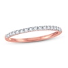 Thumbnail Image 0 of Previously Owned Diamond Anniversary Ring 1/6 ct tw Round-cut 14K Rose Gold