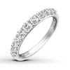 Thumbnail Image 4 of Previously Owned Diamond Anniversary Band 5/8 ct tw Round-cut 14K White Gold