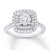 Thumbnail Image 1 of Previously Owned Diamond Engagement Ring 1 ct tw Round-cut 14K White Gold