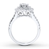 Thumbnail Image 2 of Previously Owned Diamond Engagement Ring 1 ct tw Round-cut 14K White Gold