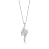 Thumbnail Image 0 of Previously Owned Diamond Necklace 1/4 ct tw 14K White Gold 19"