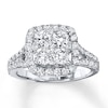 Thumbnail Image 1 of Previously Owned Diamond Engagement Ring 2 ct tw Round-cut 14K White Gold