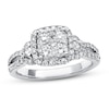 Thumbnail Image 0 of Previously Owned Diamond Engagement Ring 1-1/5 ct tw Round-cut 14K White Gold