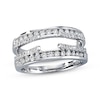 Thumbnail Image 0 of Previously Owned Diamond Enhancer Ring 1/2 ct tw Round-cut 14K White Gold - Size 4.25