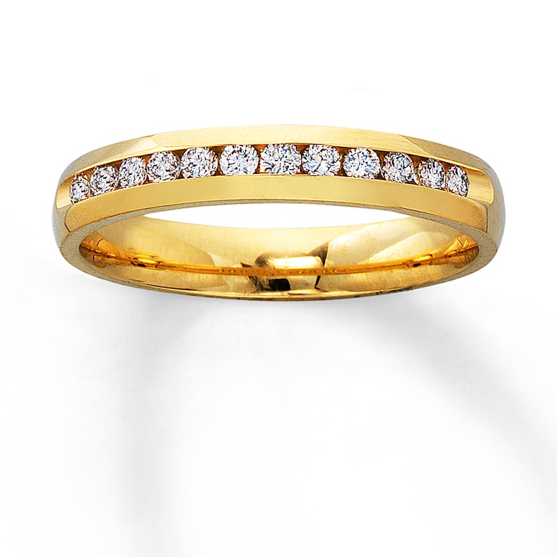 Main Image 1 of Previously Owned Diamond Anniversary Band 1/4 ct tw 14K Gold - Size 9.5