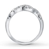 Thumbnail Image 1 of Previously Owned Diamond Band 1/3 ct tw Round-cut 10K White Gold - Size 10