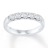 Thumbnail Image 1 of Previously Owned Diamond Anniversary Band 1/2 ct tw Round-cut 14K White Gold