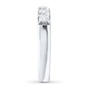 Thumbnail Image 3 of Previously Owned Diamond Anniversary Band 1/2 ct tw Round-cut 14K White Gold